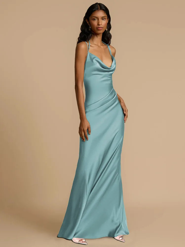 Satin Dress for Proms and Gala Events | Elegant Dresses