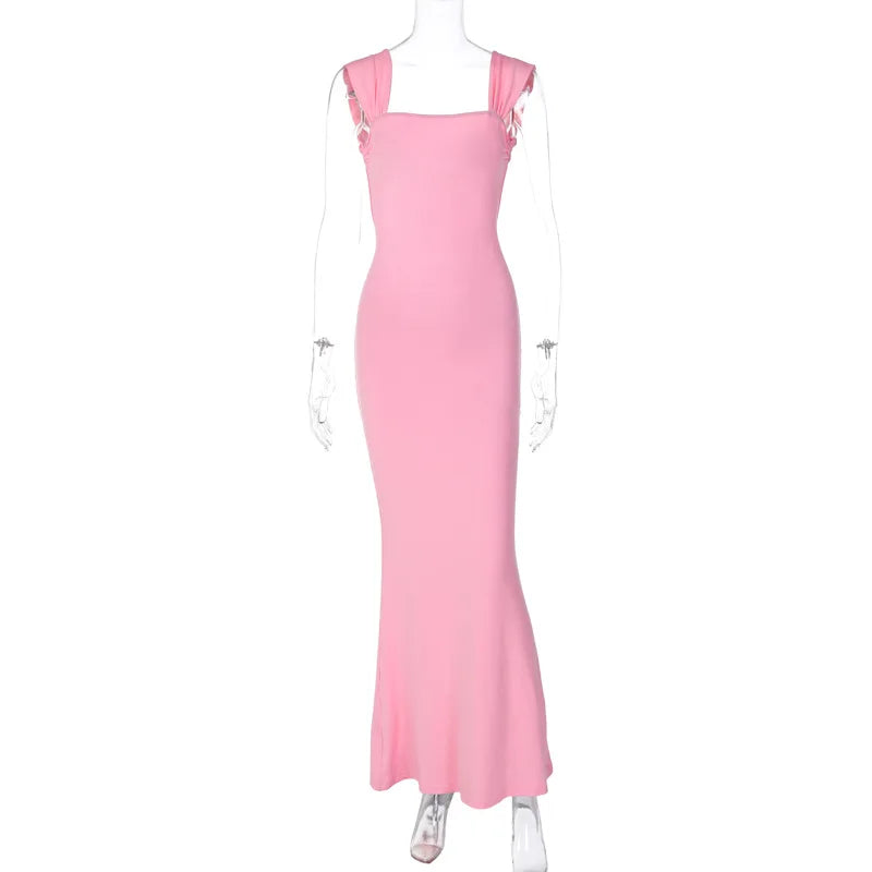 Body-Hugging Pink Mermaid Dress for Special Occasions | Mermaid Dresses