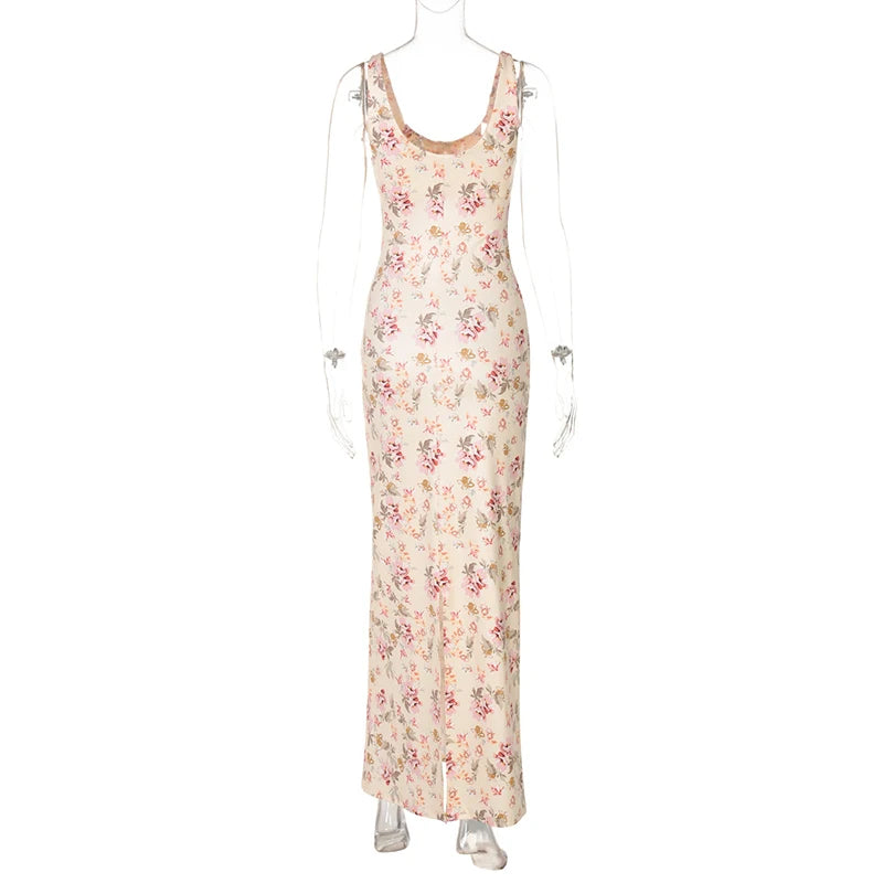 Women’s Floral Maxi Dress - Capture Summer Elegance | Elegant Dresses