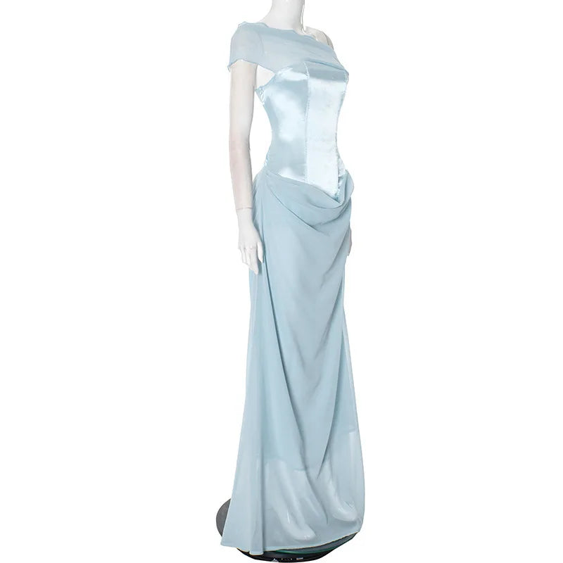 Floor-Length One-Shoulder Gown for Special Occasions | Elegant Dresses