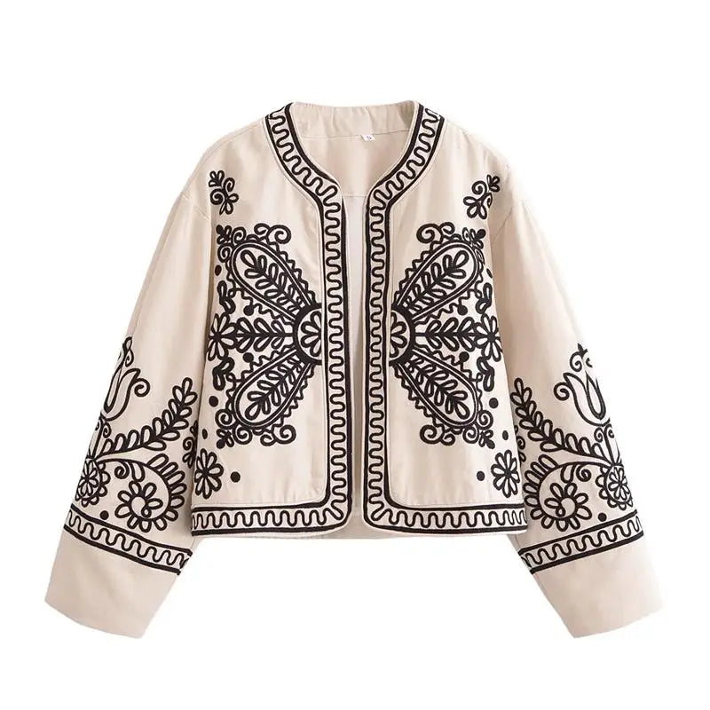 Embroidered Women's Jacket | Versatile & Stylish | Jackets