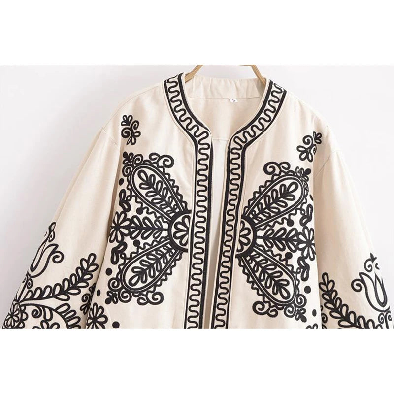 Embroidered Women's Jacket | Versatile & Stylish | Jackets