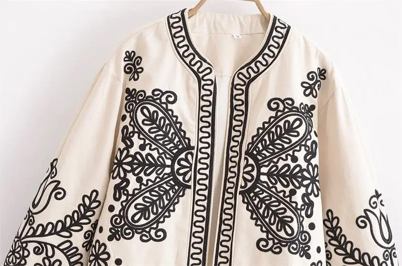 Embroidered Women's Jacket | Versatile & Stylish | Jackets