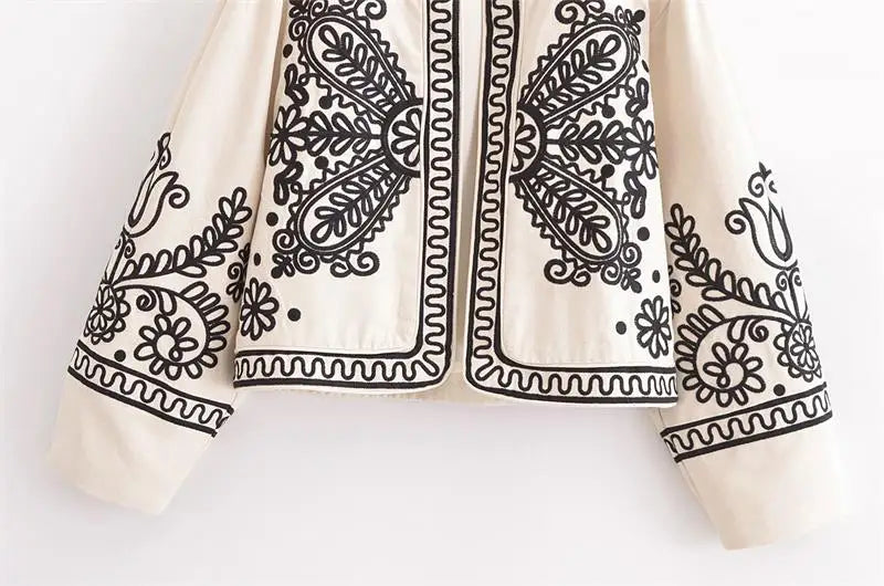 Embroidered Women's Jacket | Versatile & Stylish | Jackets