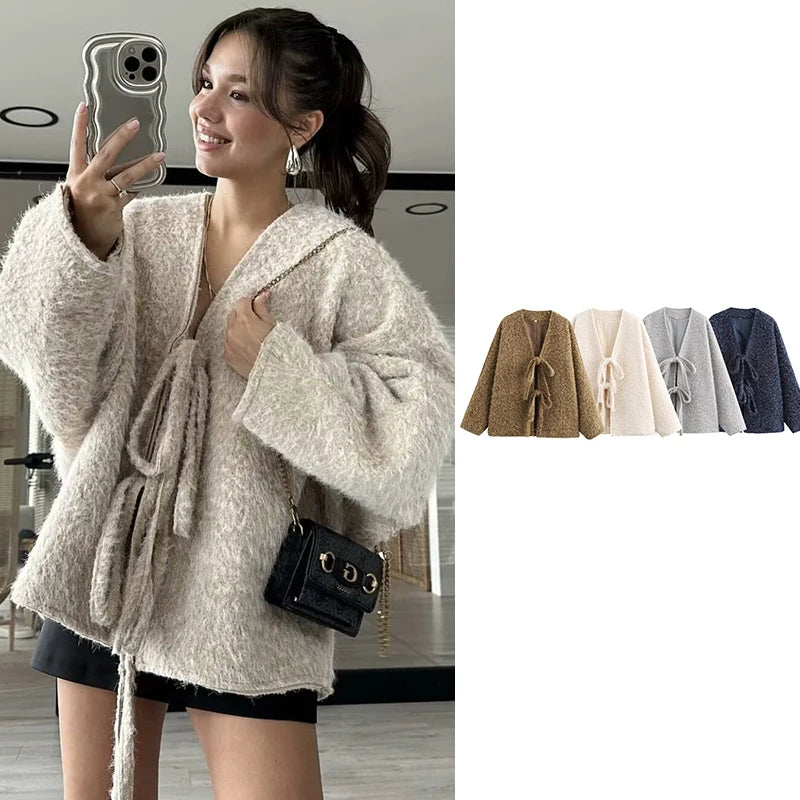 Women's Fluffy Faux Fur Casual Jacket