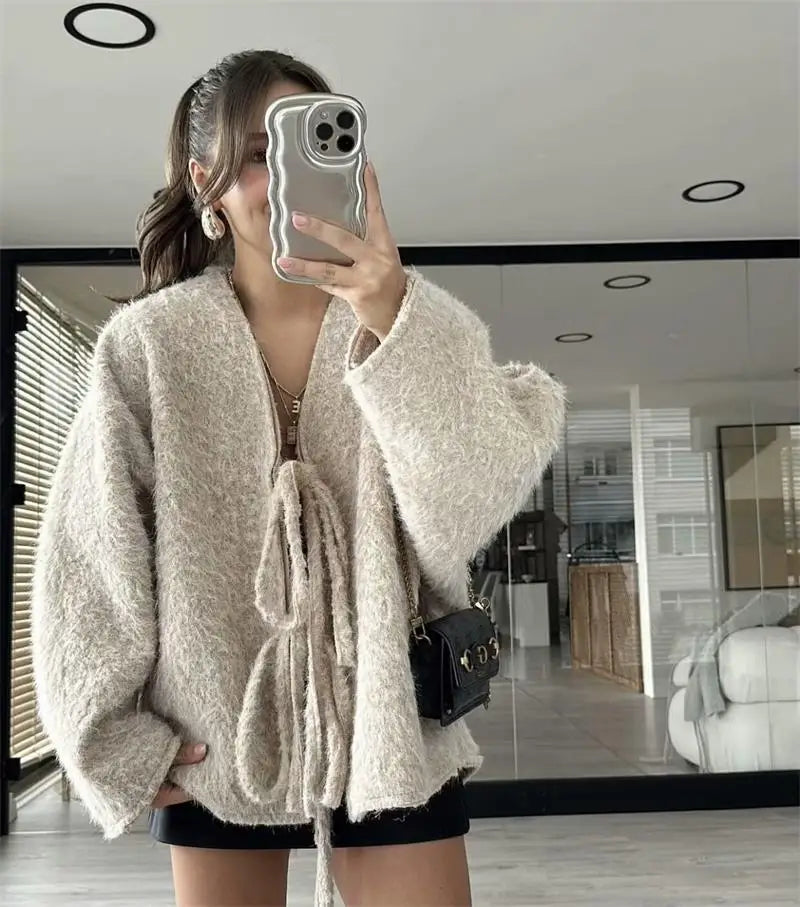 Women's Fluffy Faux Fur Casual Jacket | Elegant Jackets