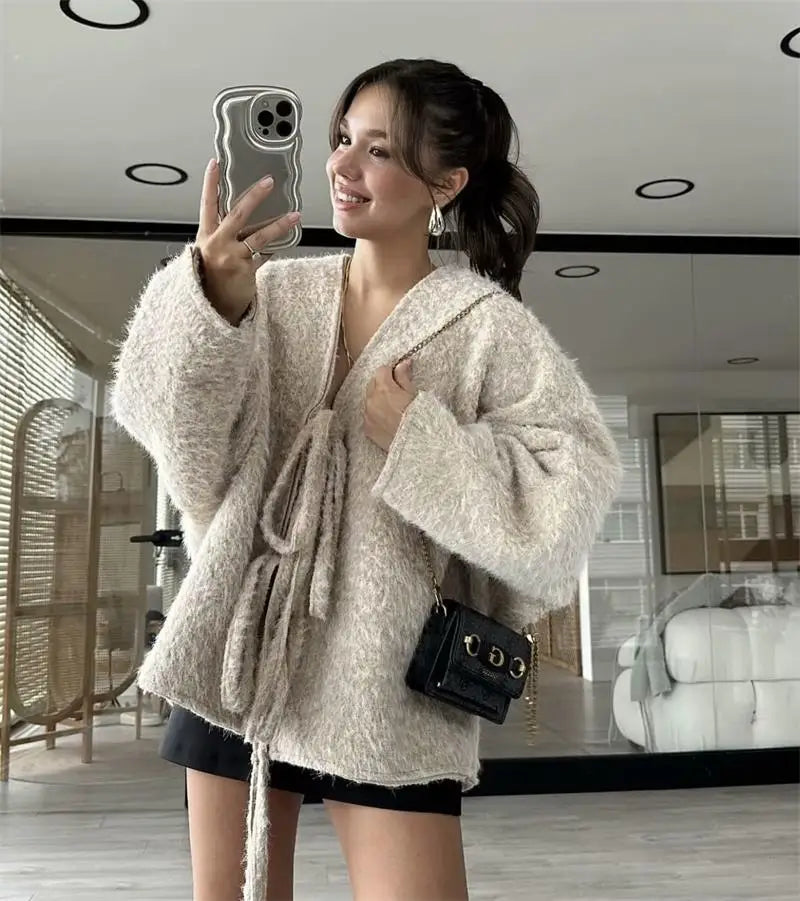 Women's Fluffy Faux Fur Casual Jacket | Elegant Jackets