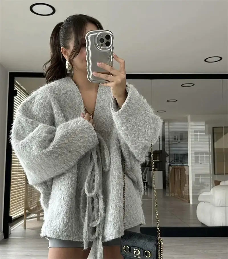 Women's Fluffy Faux Fur Casual Jacket | Elegant Jackets