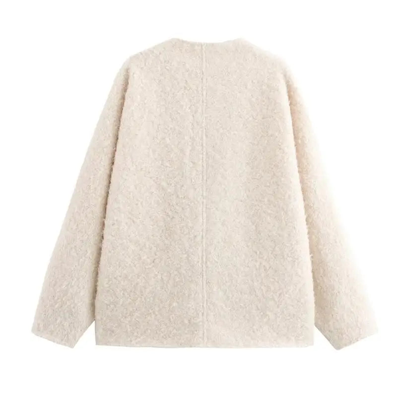 Women's Fluffy Faux Fur Casual Jacket | Elegant Jackets