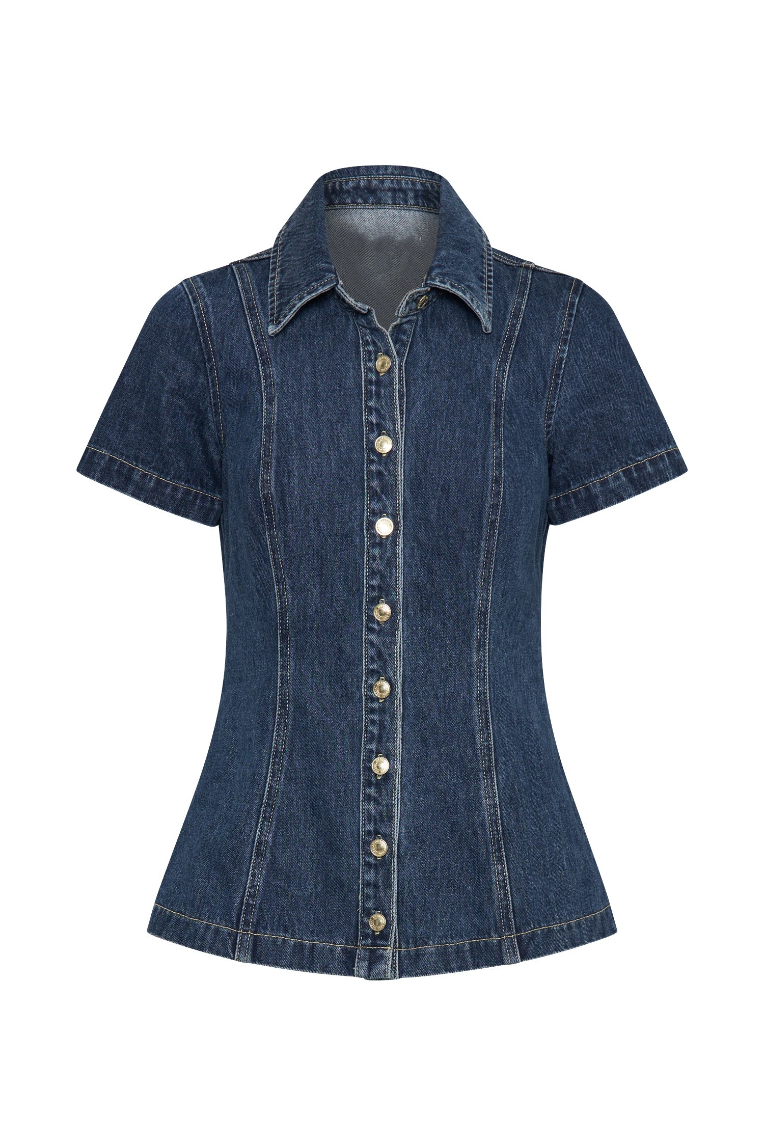 Denim Matching Set for Everyday Wear Shirt and Skirt | Skirt Sets