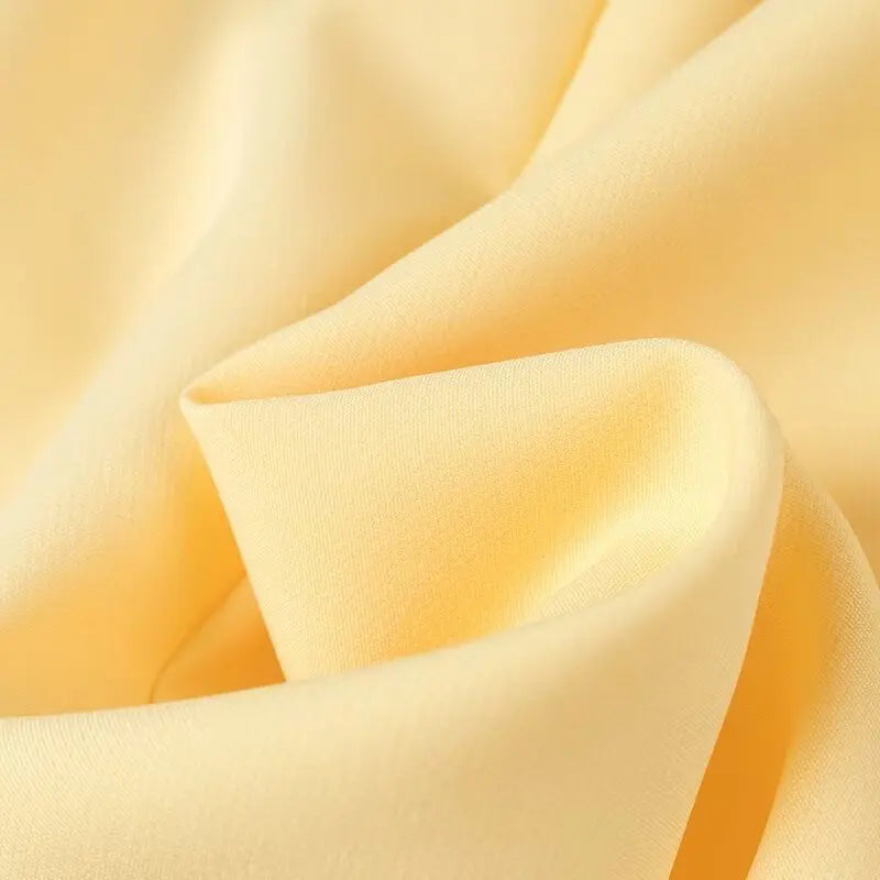 Puff Sleeve Yellow Dress – Ideal for Cocktail Parties | Sheath Dresses