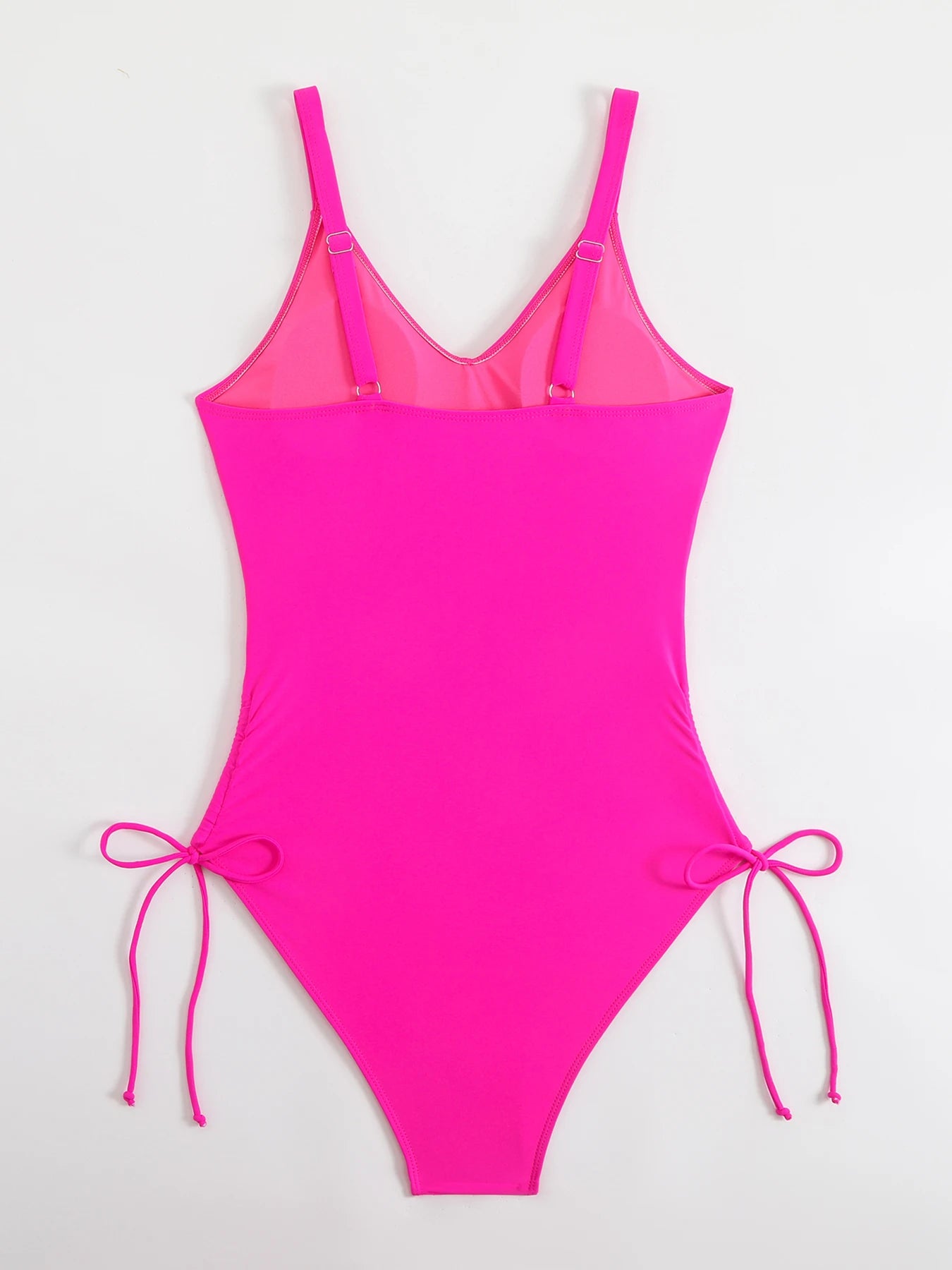 Yellow One-Piece Swimwear with Criss-Cross Design | Swimwear