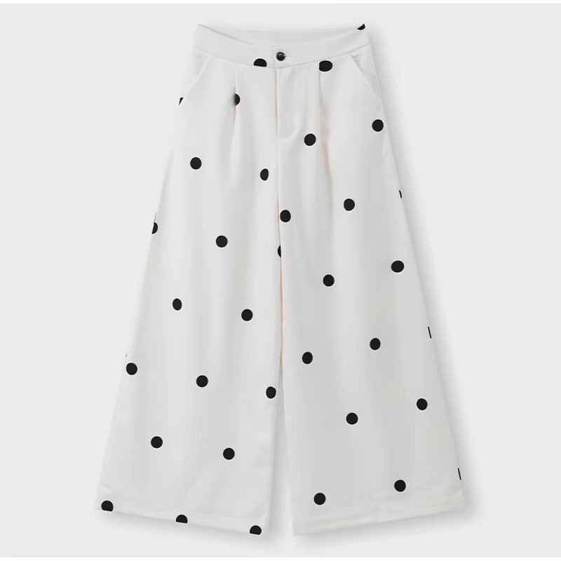 Summer Style Polka Dot Strapless Outfit for Women | Matching Sets