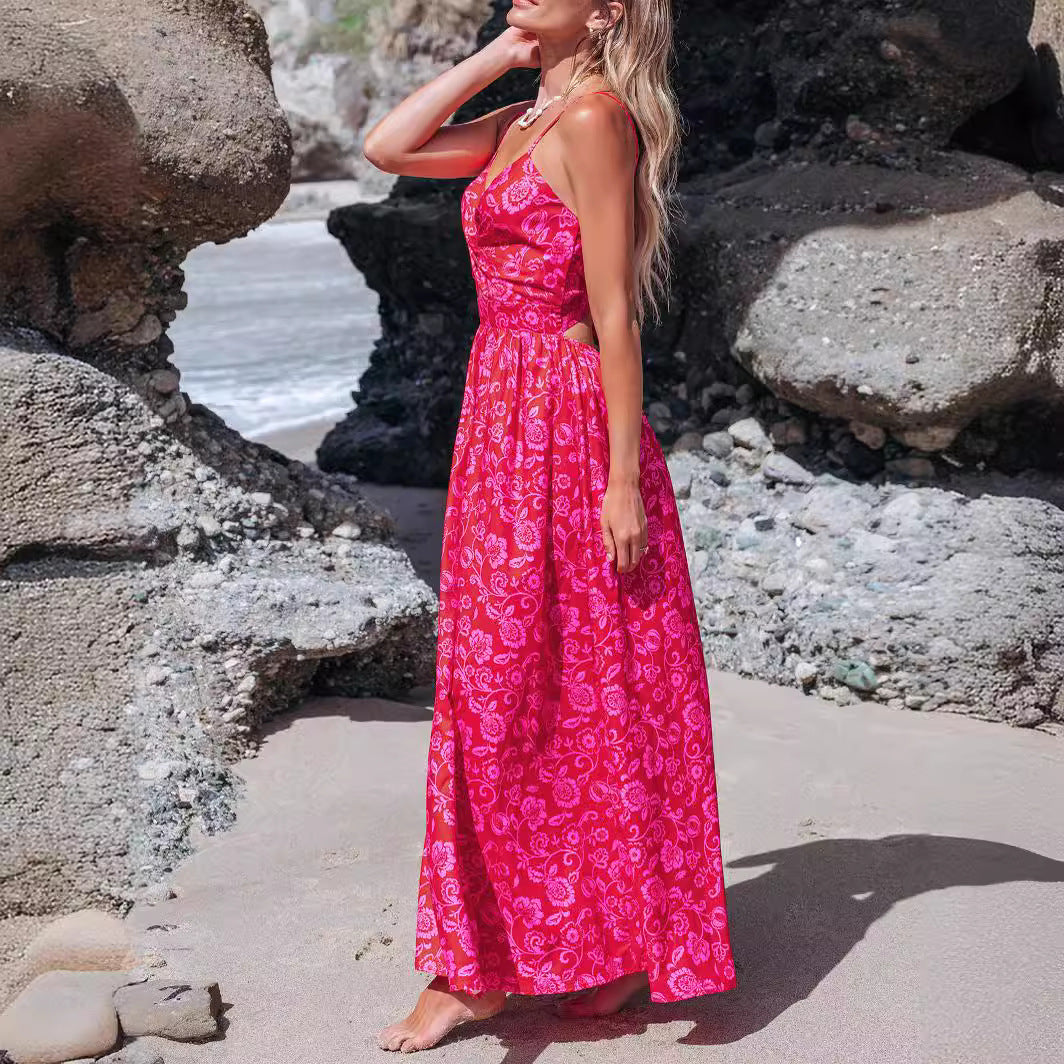 Vacation Floral Cami Dress | A-Line Dresses