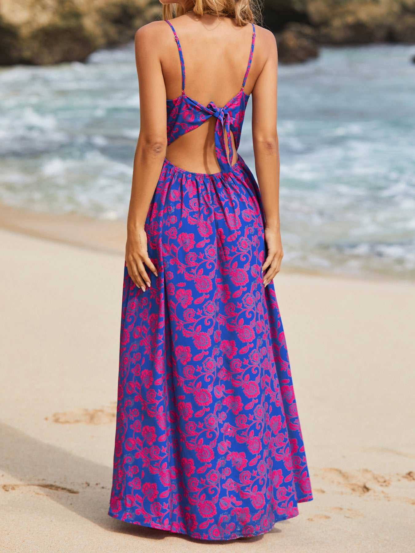 Vacation Floral Cami Dress | A-Line Dresses