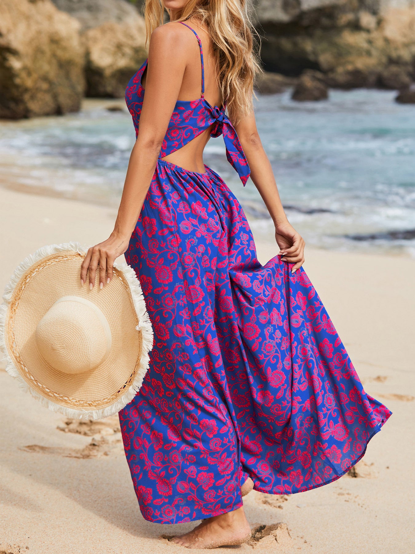 Vacation Floral Cami Dress | A-Line Dresses