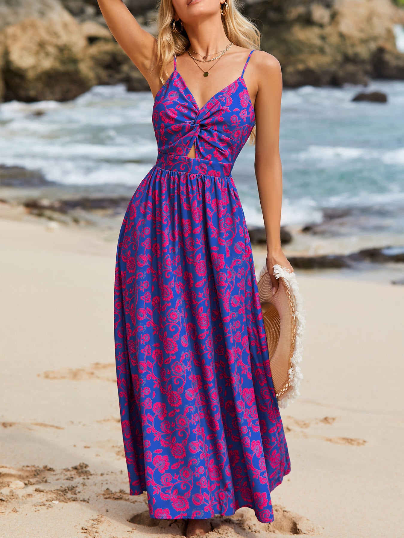 Vacation Floral Cami Dress | A-Line Dresses