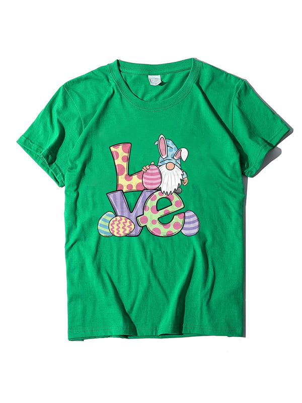 Casual Easter Bunny Green Tees for Women – Spring Wear | Tees