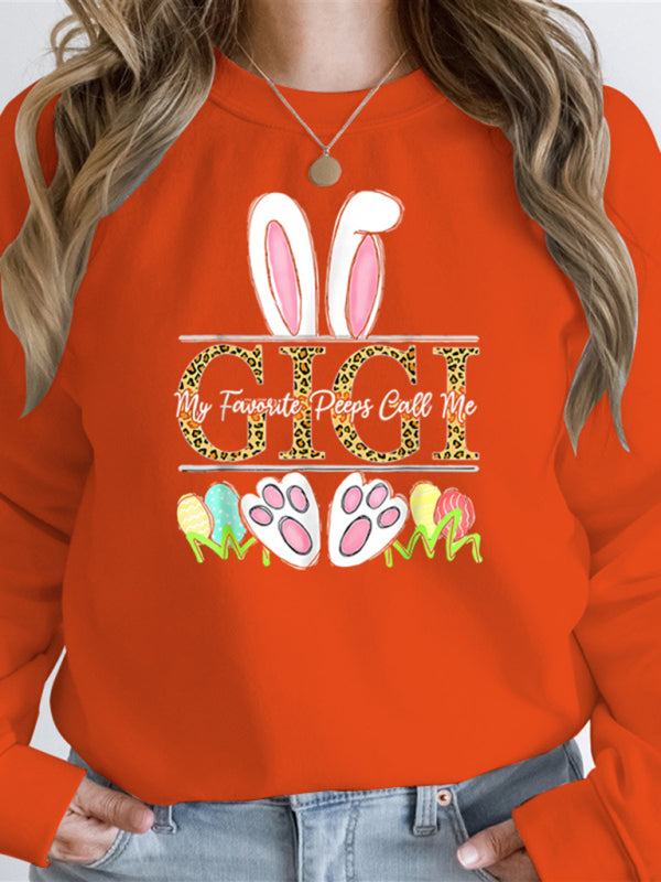 Women’s Gigi Easter Bunny Celebration Top with Long Sleeves