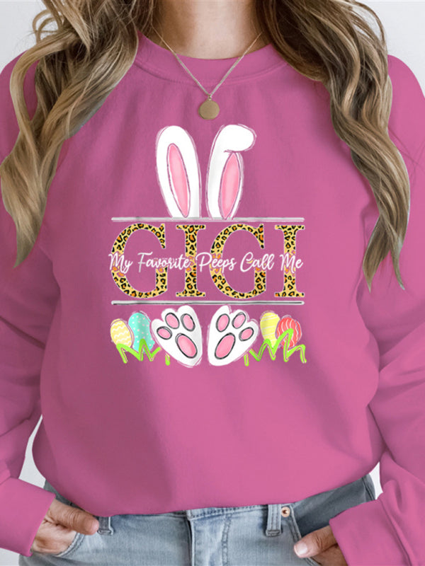 Women’s Gigi Easter Bunny Celebration Top with Long Sleeves | Tops