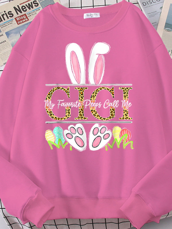 Women’s Gigi Easter Bunny Celebration Top with Long Sleeves | Tops