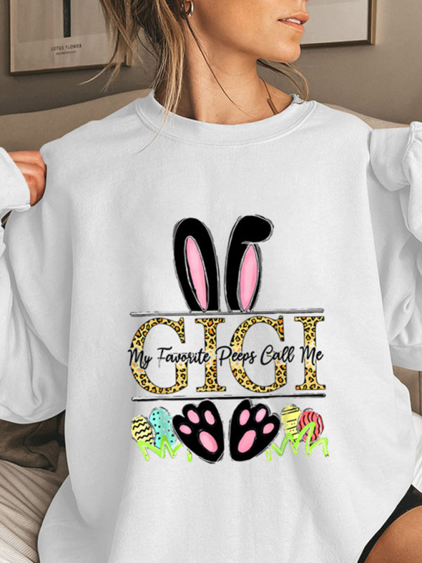 Women’s Gigi Easter Bunny Celebration Top with Long Sleeves | Tops