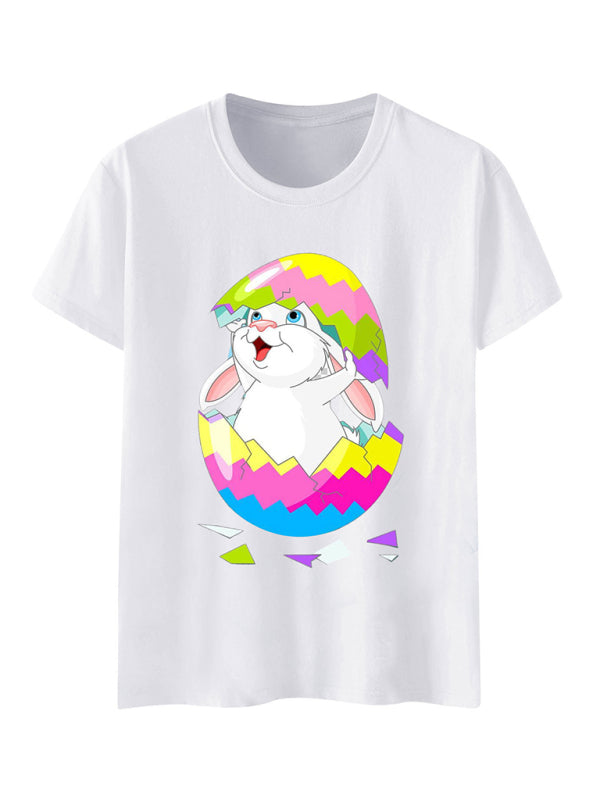 Easter in Style with Bunny Themed Women's Tee | Tees