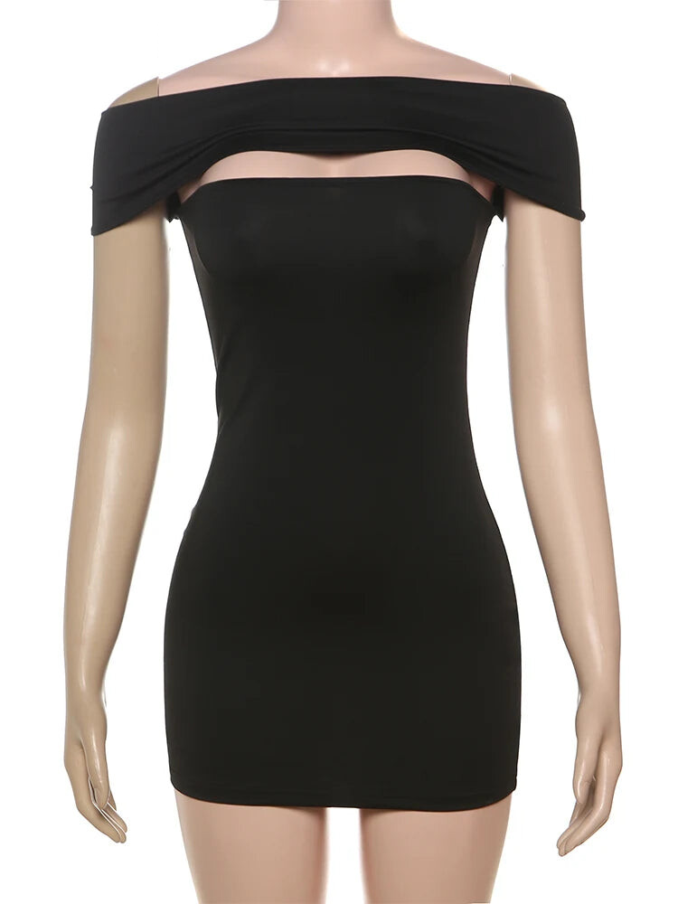 Cutout Mini Dress for Stylish Party Nights | Clubbing Dresses