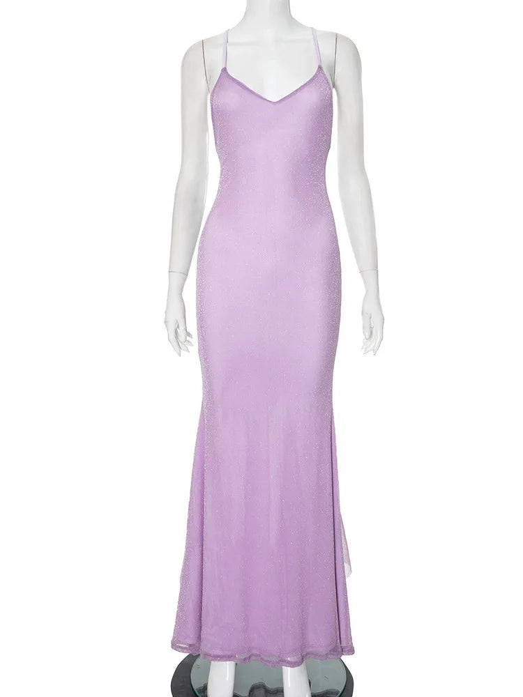 Sparkling Lavender Gown for Elegant Celebrations | Elegant Dresses