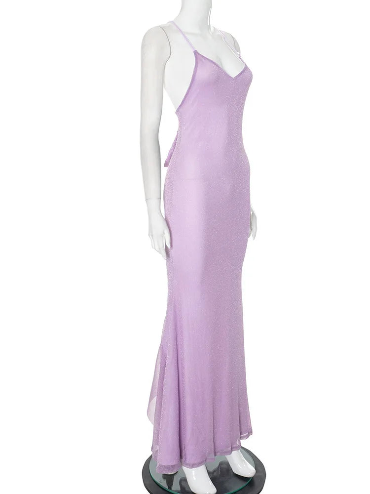 Sparkling Lavender Gown for Elegant Celebrations | Elegant Dresses