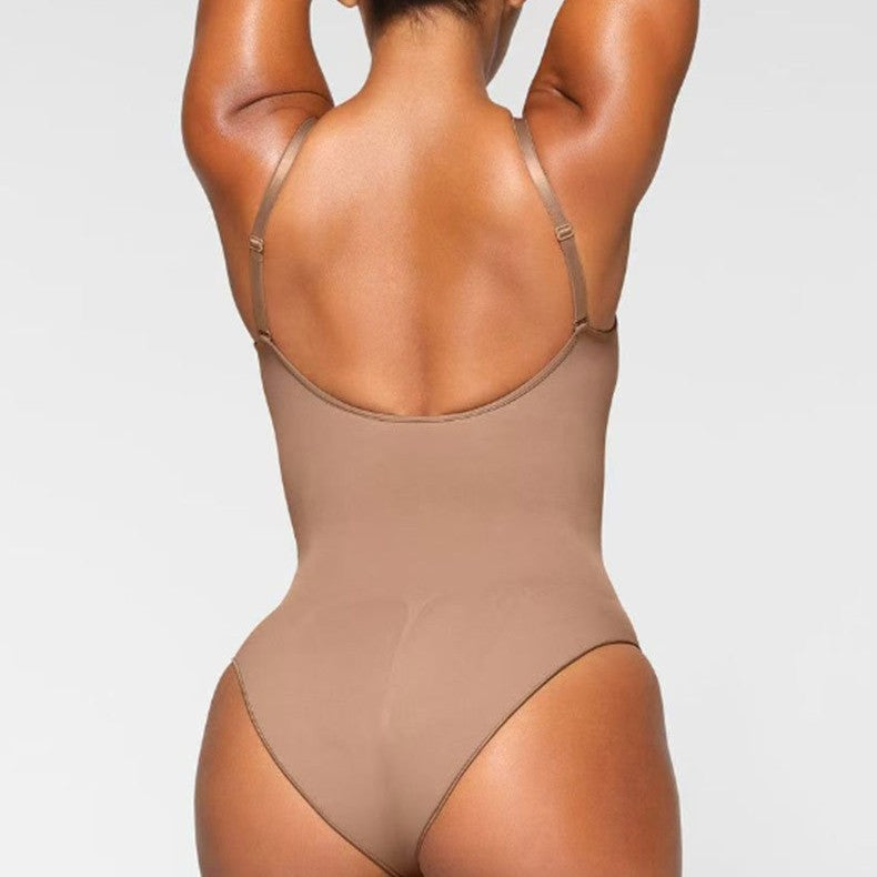 Bodysuit with Belly Tucking & Hip Lifting Natural Curves