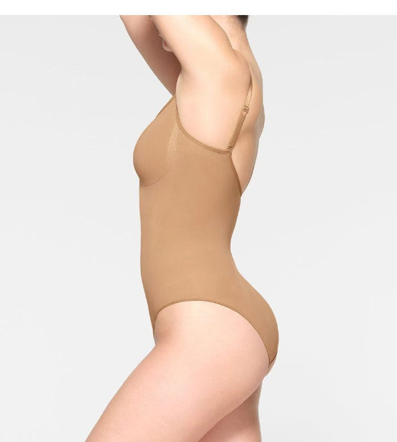 Bodysuit with Belly Tucking &amp; Hip Lifting Natural Curves | Shapers