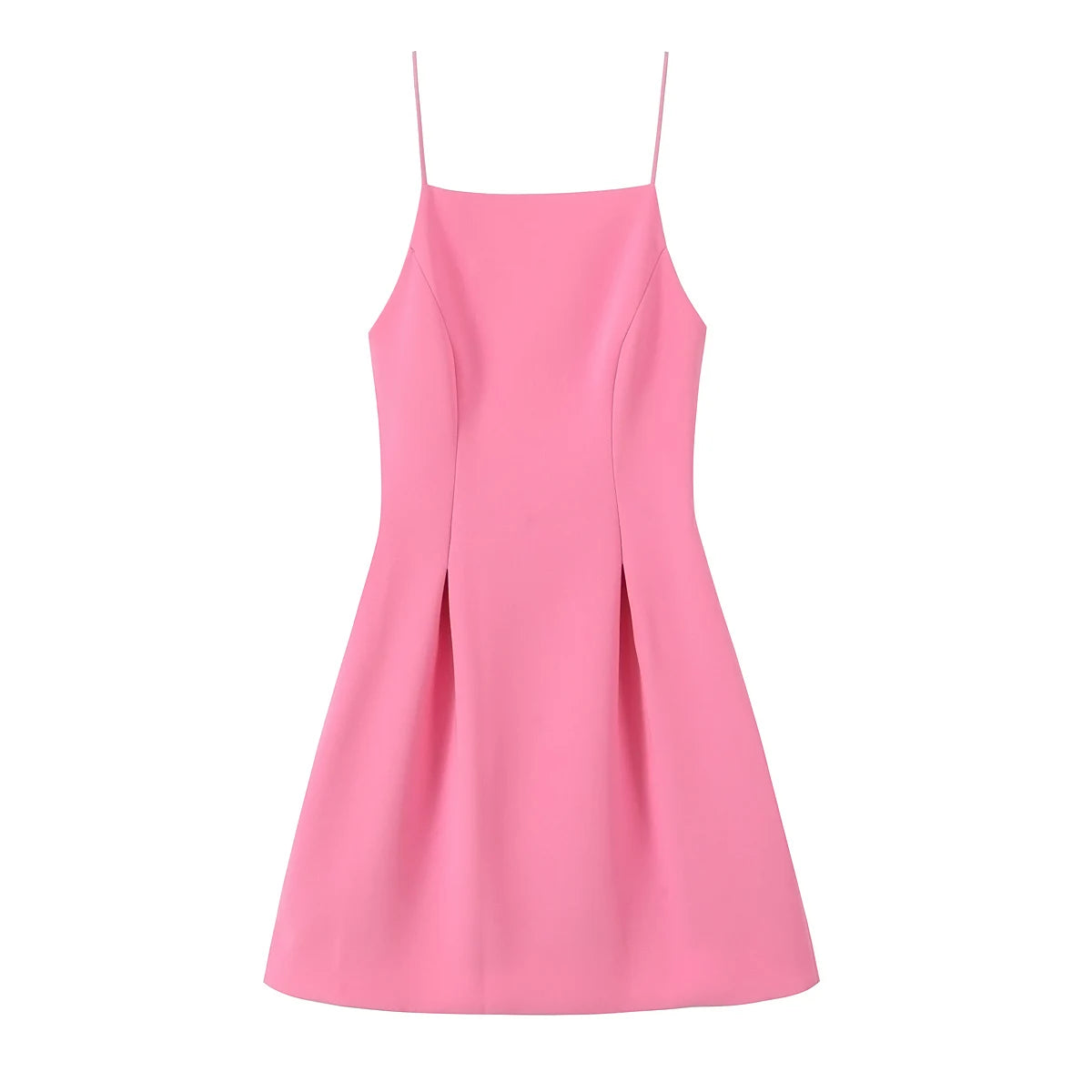 Women's Pink A-Line Dress for Everyday Elegance | Casual Dresses