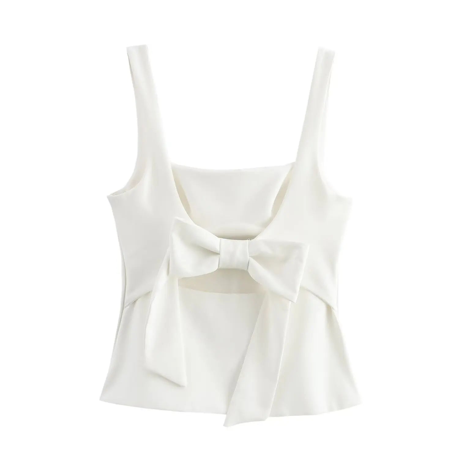 Sleeveless Blouse with Bowknot Back in Princess Cut | Blouses