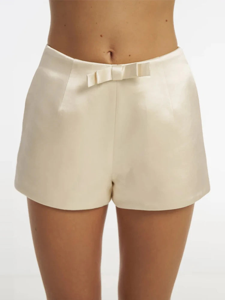Satin Blouse & Shorts Set for Women | Shorts Sets