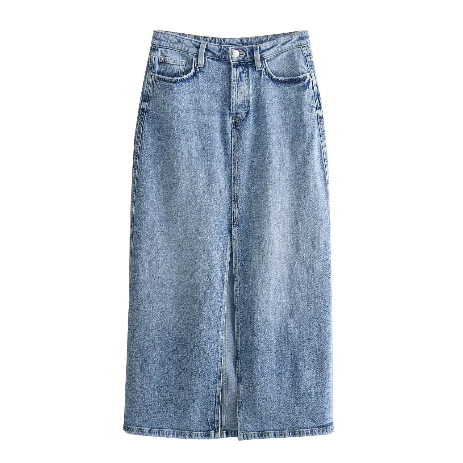 Denim Long Skirt for Daily Wear | Denim Skirts