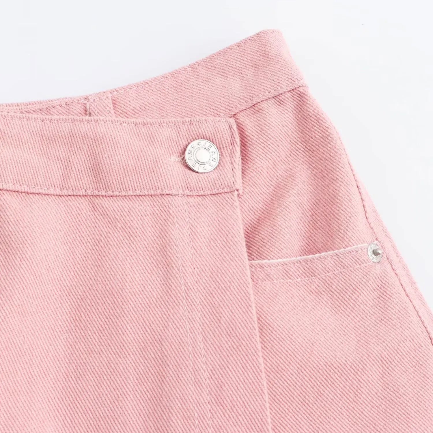 Women's Casual Denim-Style Outfit Set with Shirt and Skirt | Shorts Sets