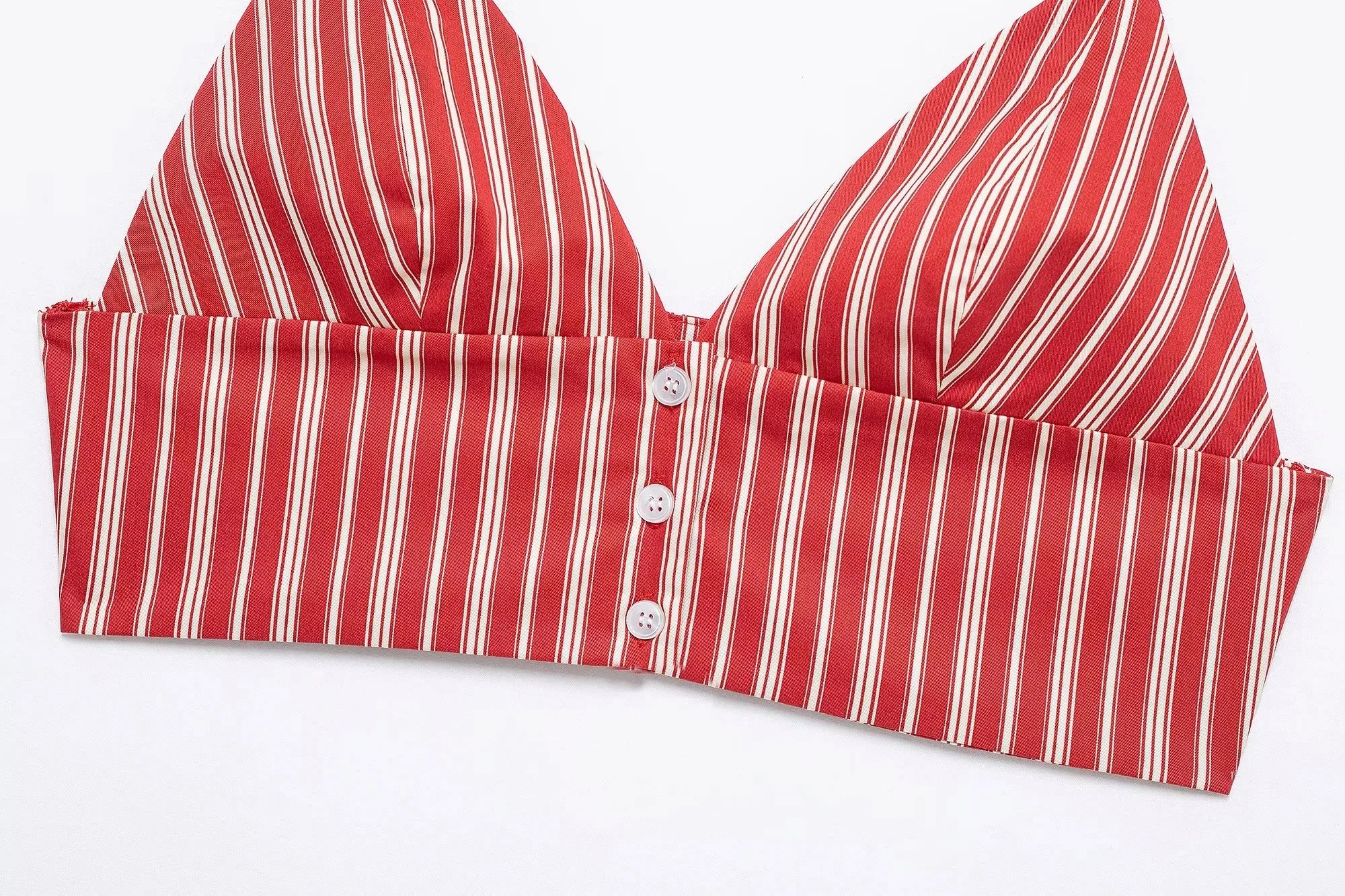 Red Striped Boho Matching Set for Trendy Summer Days | Skirts set