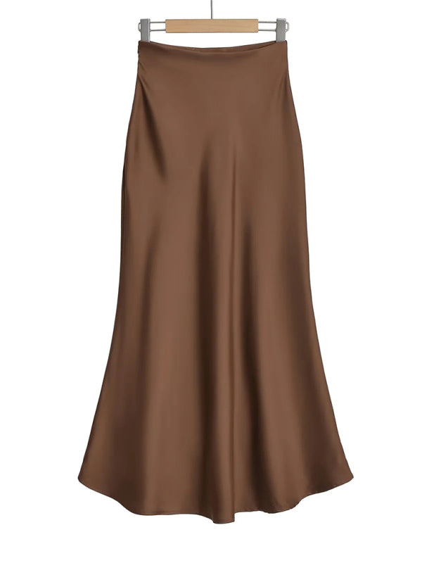 Mermaid Satin Skirt for Elegant Evenings