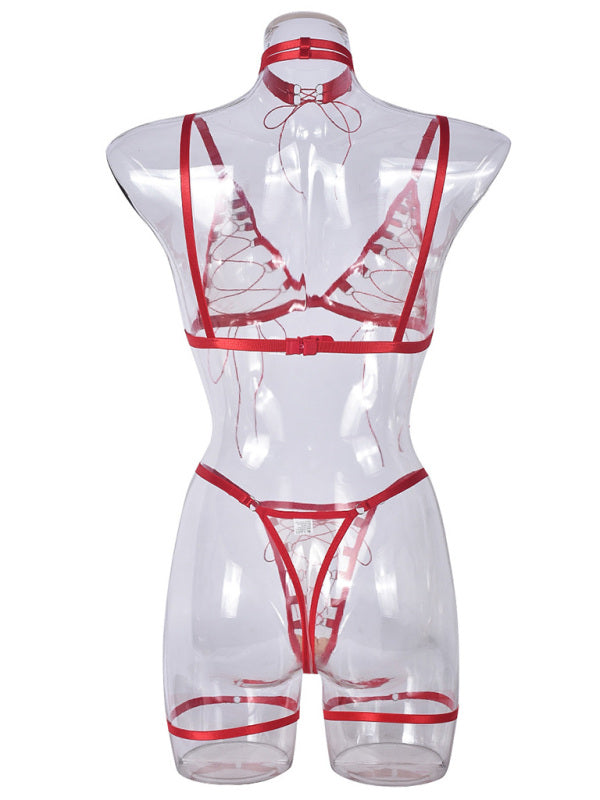 Elegant Black Triangle Lingerie Set for Intimate Evenings | Lingerie