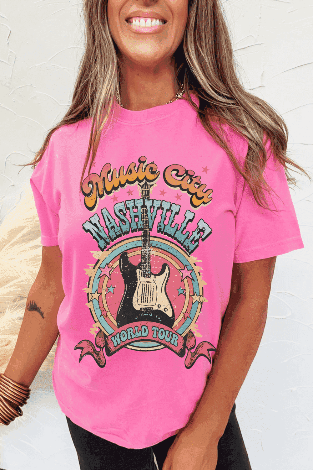 Women's Nashville Graphic Tee - Music City Style